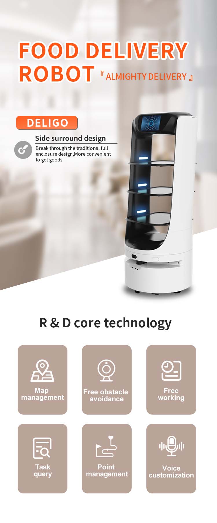Robot Server for Restaurant的高性能(图1)