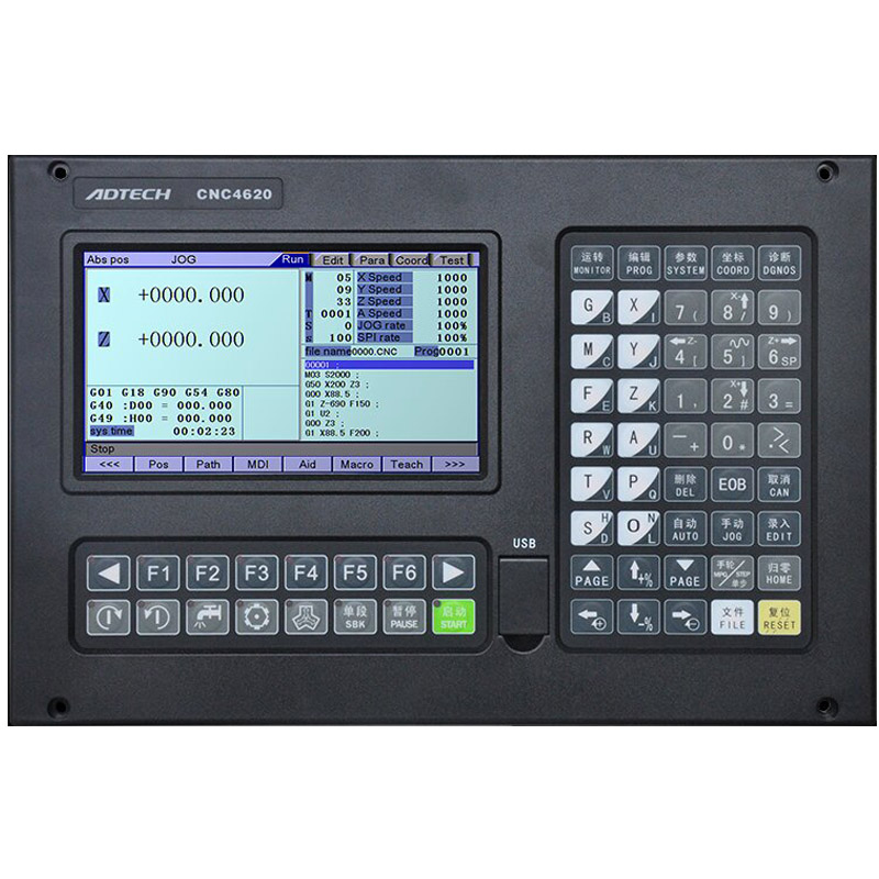 Adtech 2 AIX经济数控车床控制器CNC9620从CNC4620升级