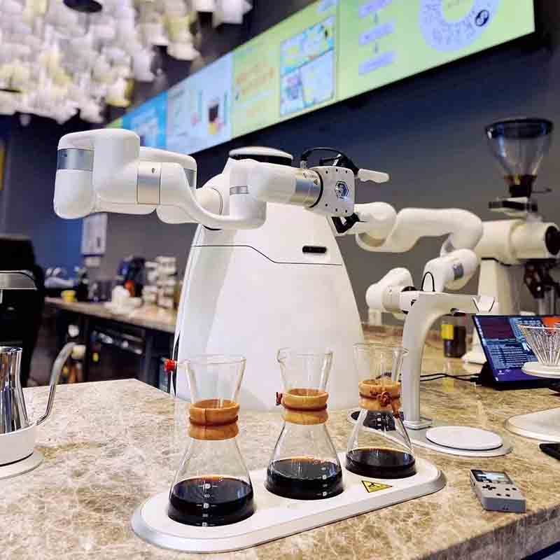 智能咖啡机器人