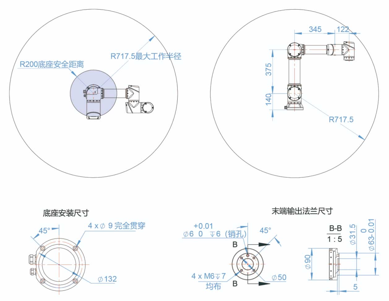 中国轻型工业便宜的Cobot(图2)